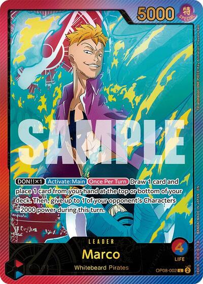 Marco (SP) (OP08-002) [Extra Booster: Anime 25th Collection] | Jack's On Queen