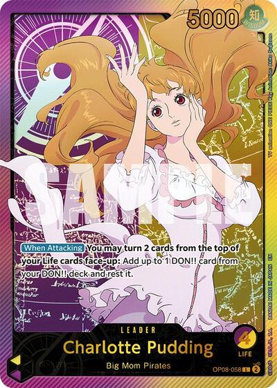 Charlotte Pudding (SP) (OP08-058) [Extra Booster: Anime 25th Collection] | Jack's On Queen