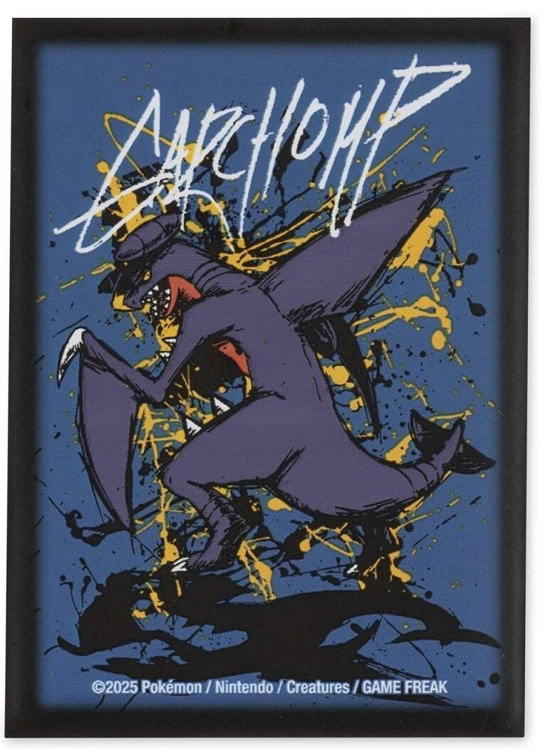 Card Sleeves - Pokemon Center × OMOCAT: Garchomp (65 Pack) | Jack's On Queen