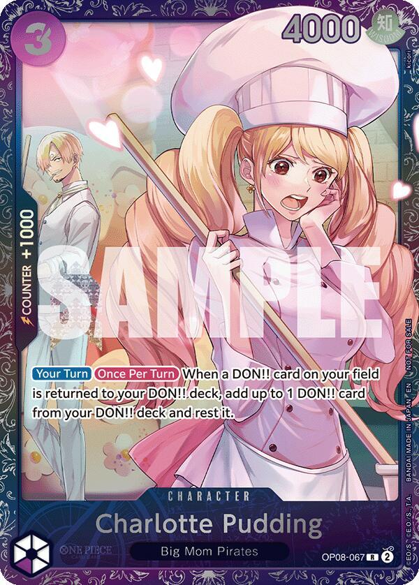 Charlotte Pudding (Treasure Cup 2025) (OP08-067) [One Piece Promotion Cards] | Jack's On Queen