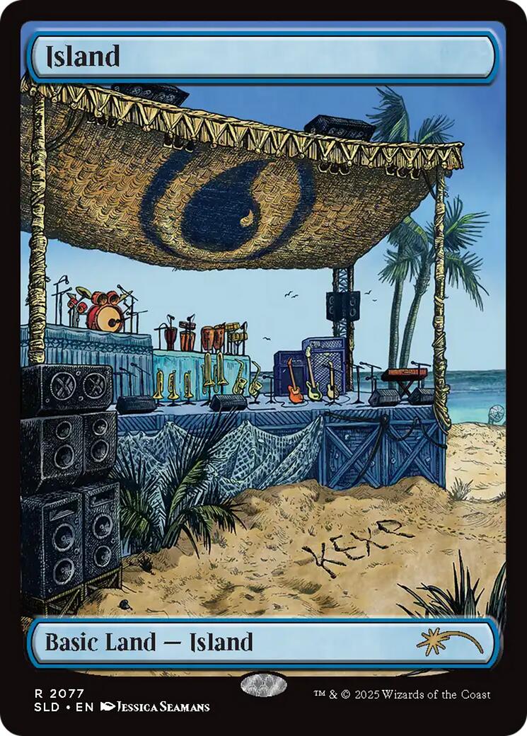 Island (2077) [Secret Lair Drop Series] | Jack's On Queen