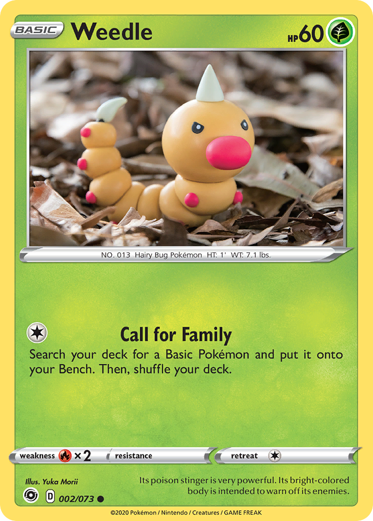 Weedle (002/073) [Sword & Shield: Champion's Path] | Jack's On Queen