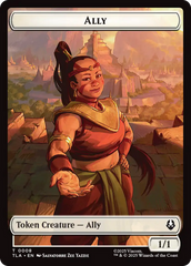 Ally (0008) // Soldier (0002) Double-Sided Token [Avatar: The Last Airbender Tokens] | Jack's On Queen