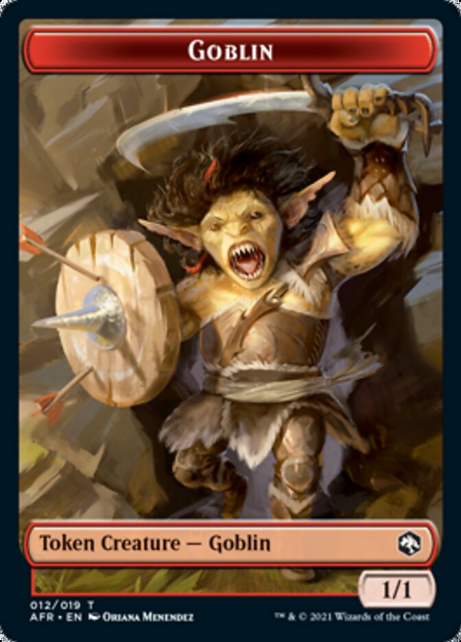 Dungeon of the Mad Mage // Goblin Double-Sided Token [Dungeons & Dragons: Adventures in the Forgotten Realms Tokens] | Jack's On Queen
