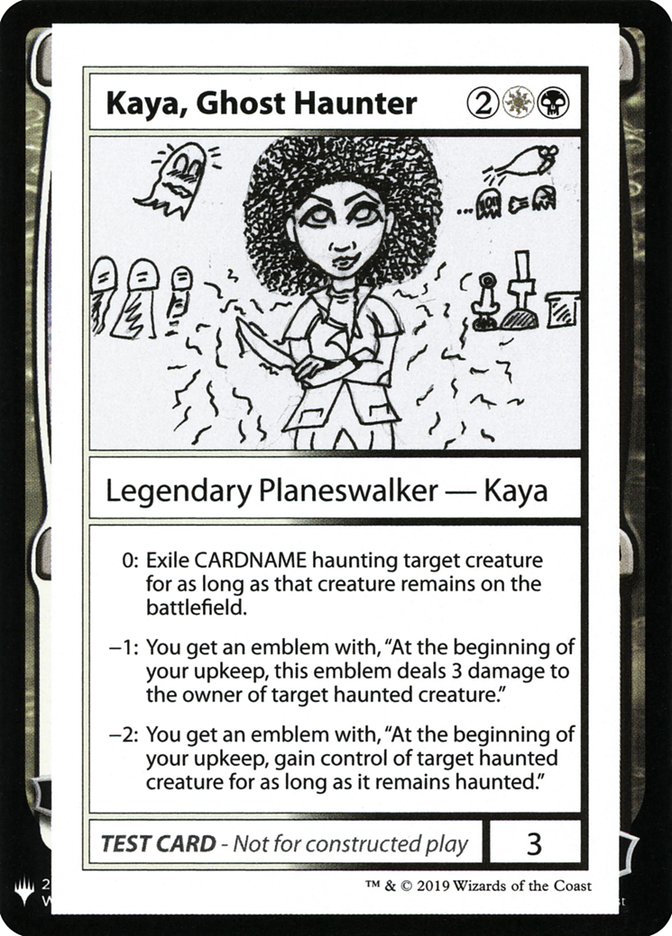 Kaya, Ghost Haunter [Mystery Booster Playtest Cards] | Jack's On Queen