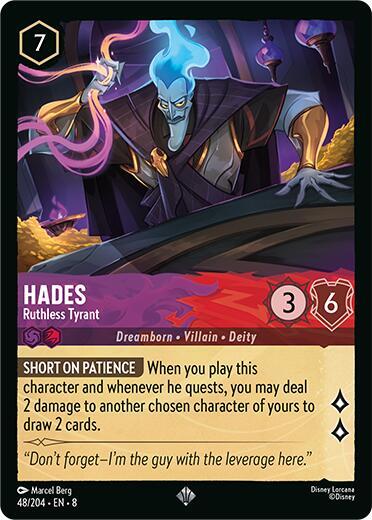 Hades - Ruthless Tyrant (48/204) [Reign of Jafar] | Jack's On Queen