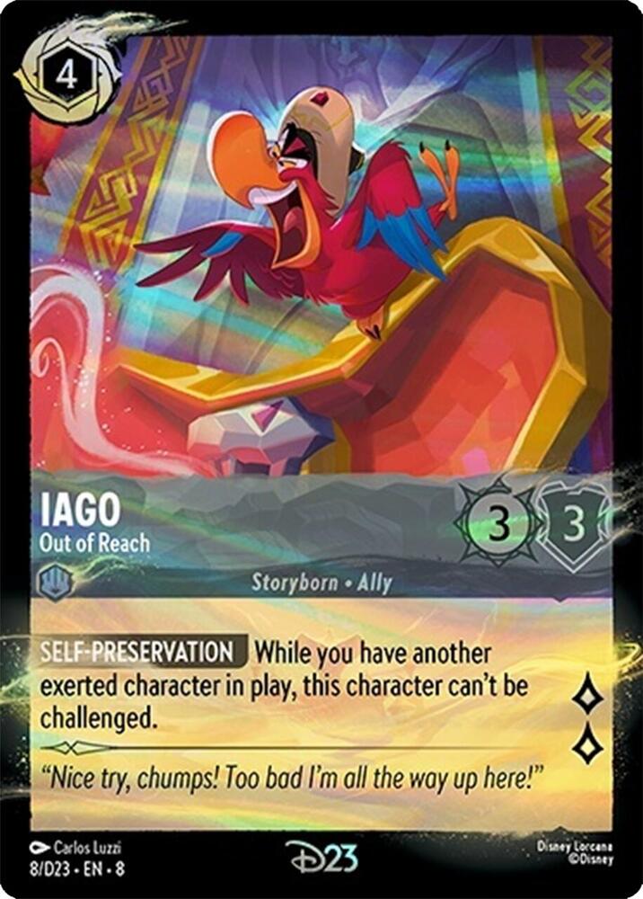 Iago - Out of Reach (8) [D23 Promos] | Jack's On Queen