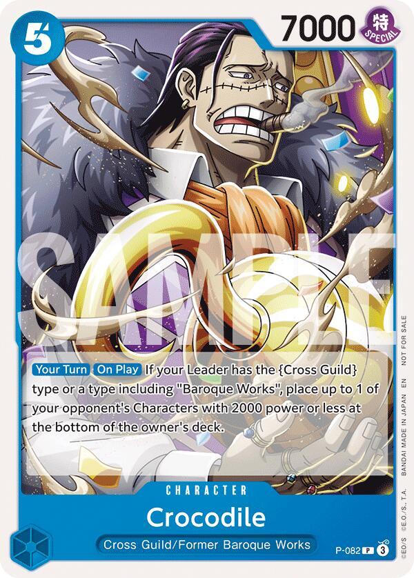 Crocodile (Store 2-on-2 Battle 2025) (P-082) [One Piece Promotion Cards] | Jack's On Queen