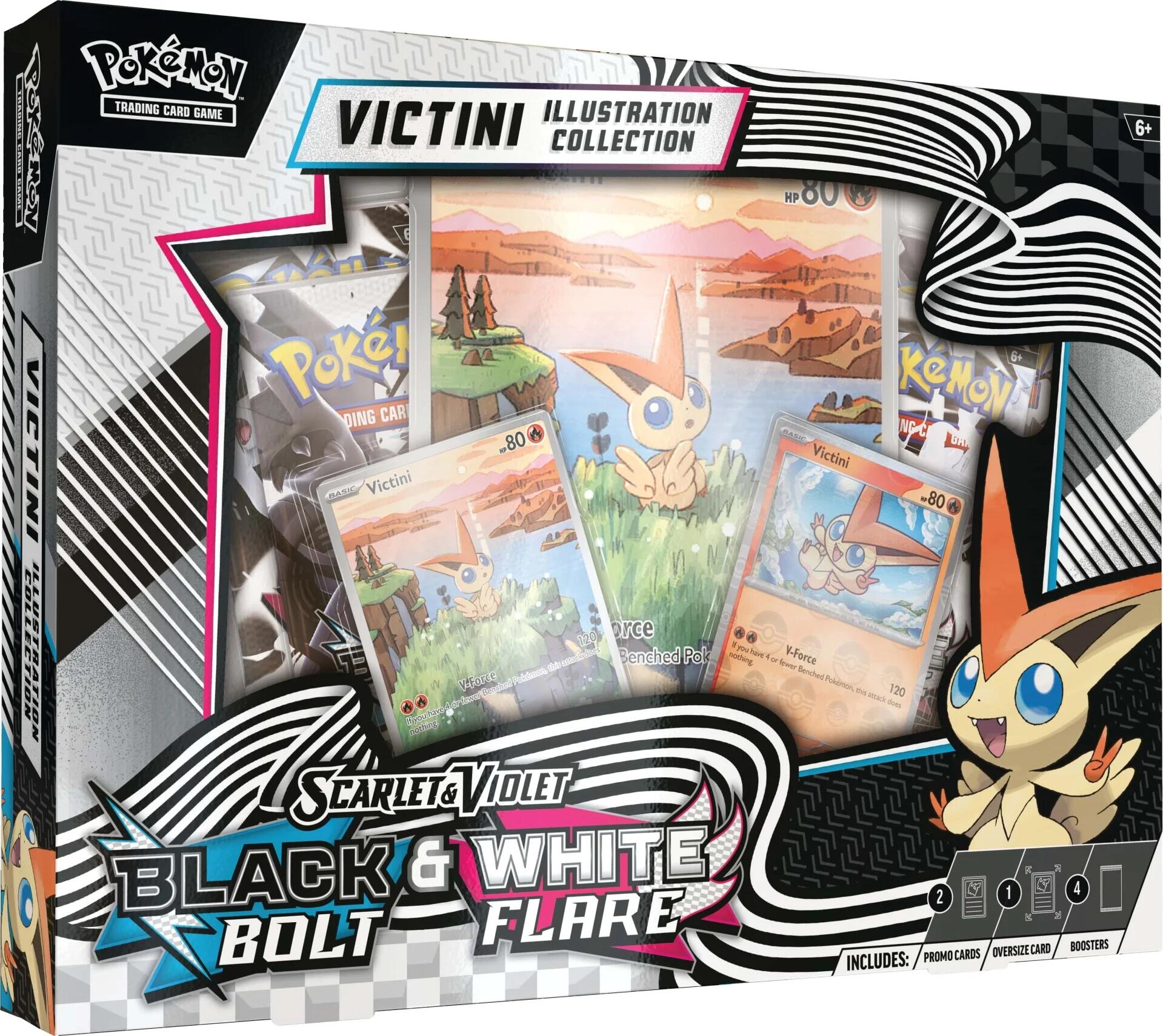 Scarlet & Violet: Black Bolt - Unova Victini Illustration Collection | Jack's On Queen