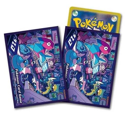 Card Sleeves - Night Arcade (64-Pack) (Pokemon Center Japan Exclusive) | Jack's On Queen
