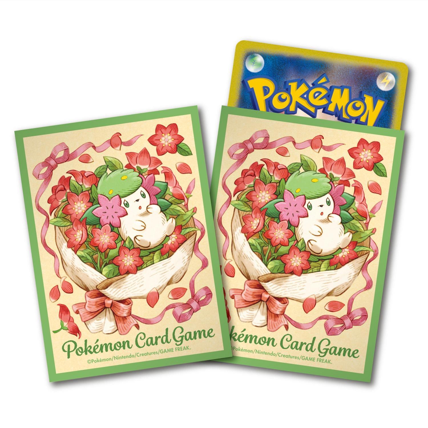Card Sleeves - Shaymin (64-Pack) (Pokemon Center Japan Exclusive) | Jack's On Queen
