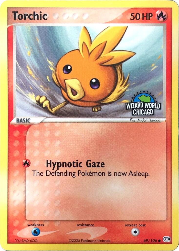 Torchic (69/106) (Wizard World Chicago) [Miscellaneous Cards] | Jack's On Queen