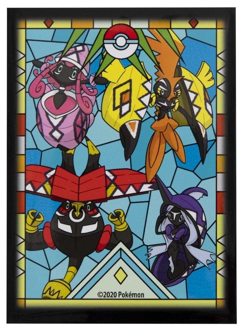Card Sleeves - Island Guardian Stained Glass (65 Pack) (Pokemon Center Exclusive) | Jack's On Queen
