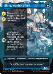 Jill, Shiva's Dominant // Shiva, Warden of Ice (Borderless) [FINAL FANTASY] | Jack's On Queen