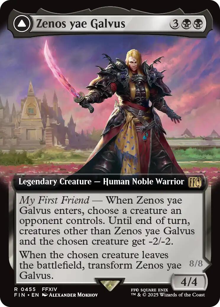 Zenos yae Galvus // Shinryu, Transcendent Rival (Extended Art) [FINAL FANTASY] | Jack's On Queen