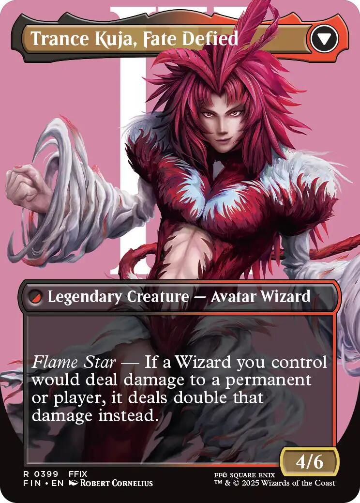 Kuja, Genome Sorcerer // Trance Kuja, Fate Defied (Borderless) [FINAL FANTASY] | Jack's On Queen