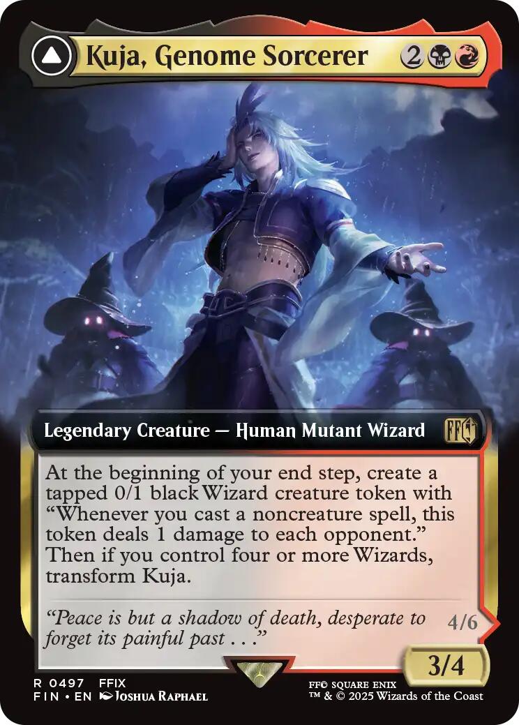 Kuja, Genome Sorcerer // Trance Kuja, Fate Defied (Extended Art) [FINAL FANTASY] | Jack's On Queen