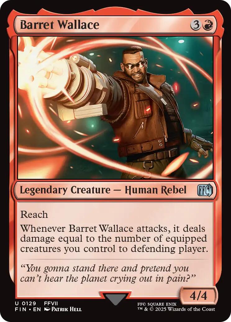 Barret Wallace [FINAL FANTASY] | Jack's On Queen