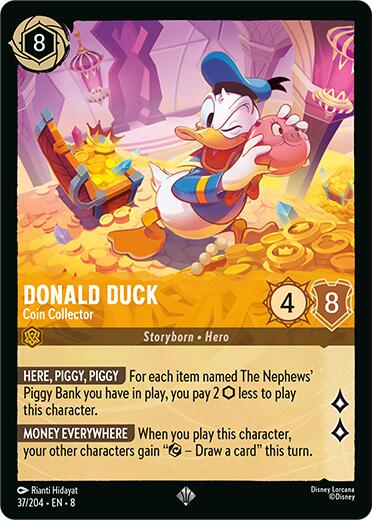 Donald Duck - Coin Collector (37/204) [Reign of Jafar] | Jack's On Queen