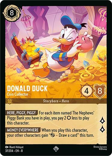 Donald Duck - Coin Collector (37/204) [Reign of Jafar] | Jack's On Queen