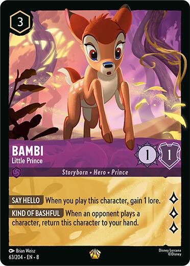Bambi - Little Prince (63/204) [Reign of Jafar] | Jack's On Queen