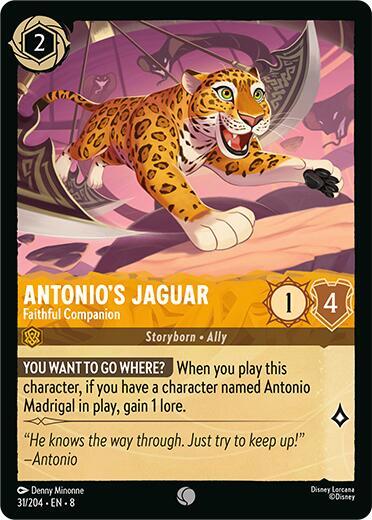 Antonio's Jaguar - Faithful Companion (31/204) [Reign of Jafar] | Jack's On Queen