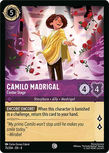 Camilo Madrigal - Center Stage (75/204) [Reign of Jafar] | Jack's On Queen