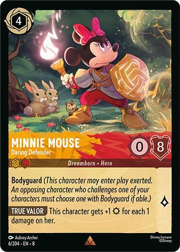 Minnie Mouse - Daring Defender (6/204) [Reign of Jafar] | Jack's On Queen