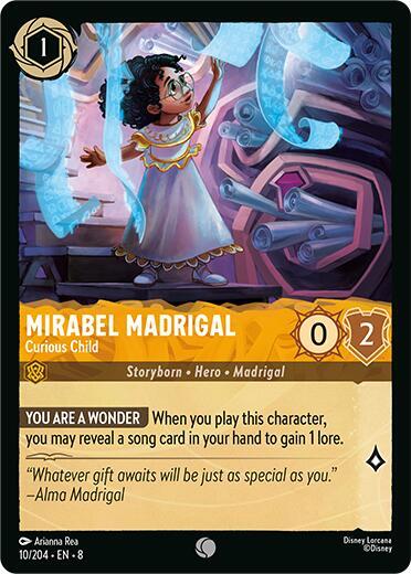 Mirabel Madrigal - Curious Child (10/204) [Reign of Jafar] | Jack's On Queen