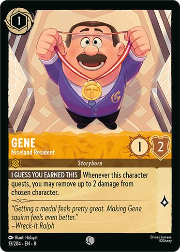 Gene - Niceland Resident (13/204) [Reign of Jafar] | Jack's On Queen