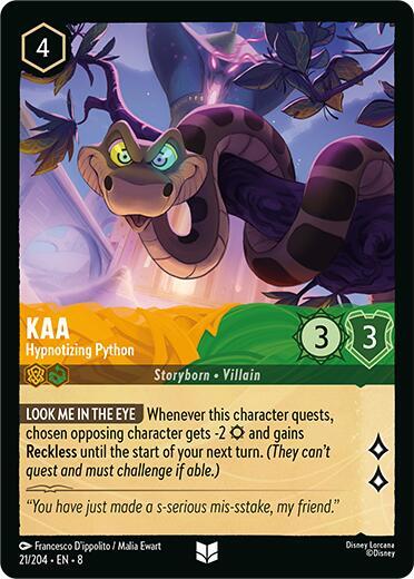 Kaa - Hypnotizing Python (21/204) [Reign of Jafar] | Jack's On Queen