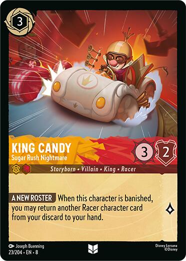 King Candy - Sugar Rush Nightmare (23/204) [Reign of Jafar] | Jack's On Queen