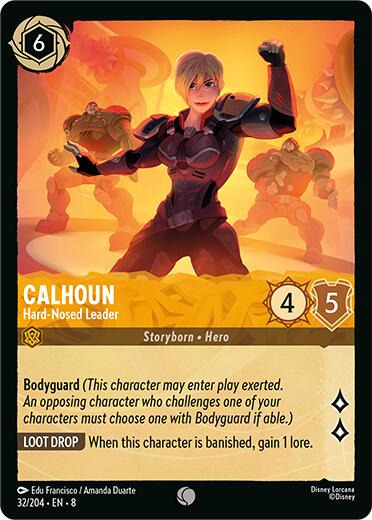Calhoun - Hard-Nosed Leader (32/204) [Reign of Jafar] | Jack's On Queen
