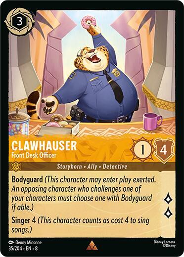 Clawhauser - Front Desk Officer (35/204) [Reign of Jafar] | Jack's On Queen