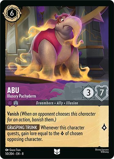 Abu - Illusory Pachyderm (50/204) [Reign of Jafar] | Jack's On Queen