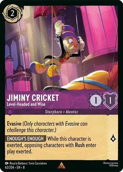 Jiminy Cricket - Level-Headed and Wise (62/204) [Reign of Jafar] | Jack's On Queen