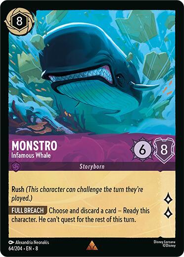 Monstro - Infamous Whale (64/204) [Reign of Jafar] | Jack's On Queen