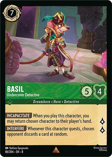 Basil - Undercover Detective (86/204) [Reign of Jafar] | Jack's On Queen