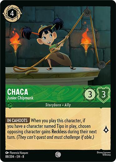 Chaca - Junior Chipmunk (88/204) [Reign of Jafar] | Jack's On Queen