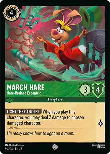 March Hare - Hare-Brained Eccentric (91/204) [Reign of Jafar] | Jack's On Queen