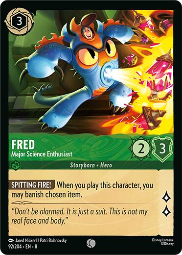 Fred - Major Science Enthusiast (92/204) [Reign of Jafar] | Jack's On Queen