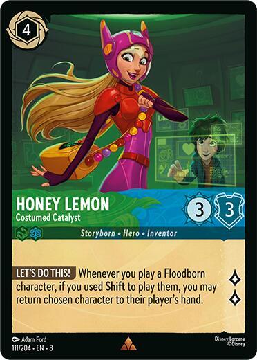 Honey Lemon - Costumed Catalyst (111/204) [Reign of Jafar] | Jack's On Queen