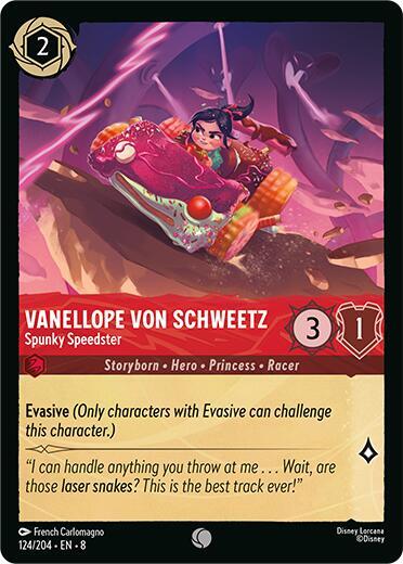 Vanellope Von Schweetz - Spunky Speedster (124/204) [Reign of Jafar] | Jack's On Queen