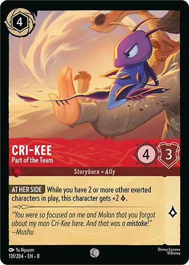 Cri-Kee - Part of the Team (131/204) [Reign of Jafar] | Jack's On Queen