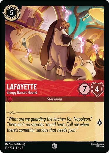 Lafayette - Sleepy Basset Hound (132/204) [Reign of Jafar] | Jack's On Queen