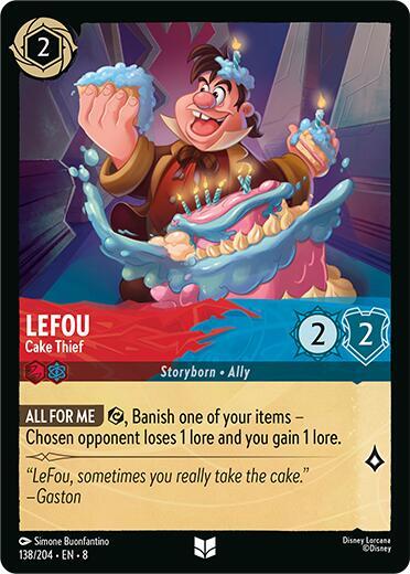 LeFou - Cake Thief (138/204) [Reign of Jafar] | Jack's On Queen