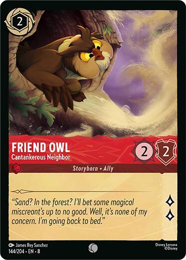 Friend Owl - Cantankerous Neighbor (144/204) [Reign of Jafar] | Jack's On Queen
