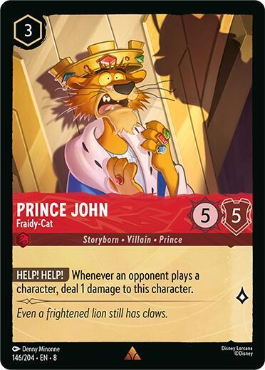Prince John - Fraidy-Cat (146/204) [Reign of Jafar] | Jack's On Queen