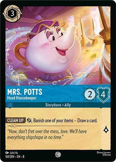 Mrs. Potts - Head Housekeeper (161/204) [Reign of Jafar] | Jack's On Queen