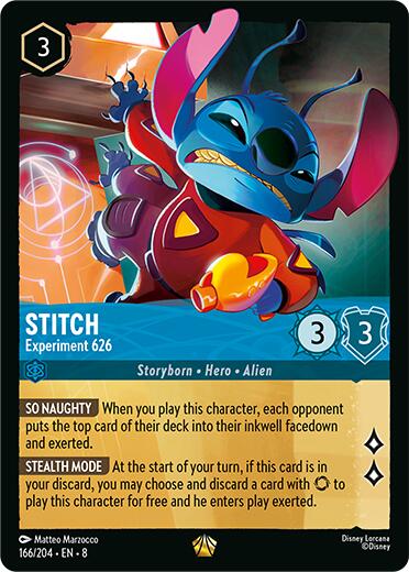 Stitch - Experiment 626 (166/204) [Reign of Jafar] | Jack's On Queen